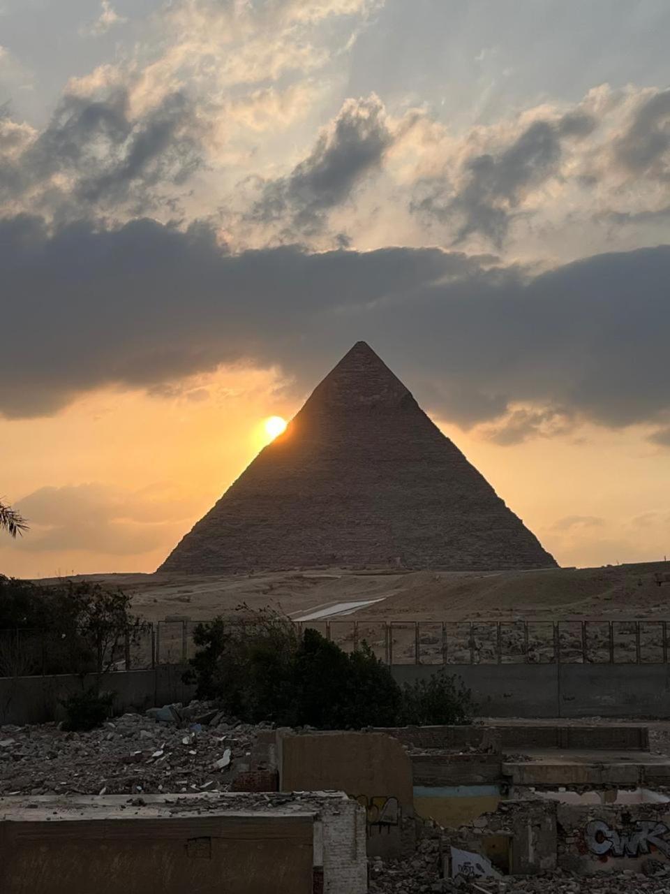 Kemet Pyramids Room View Cairo Exterior photo