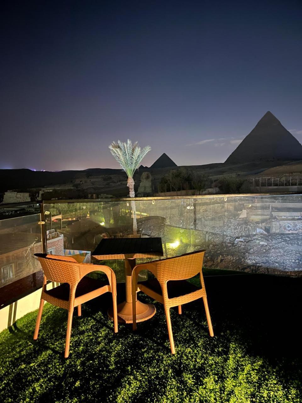 Kemet Pyramids Room View Cairo Exterior photo