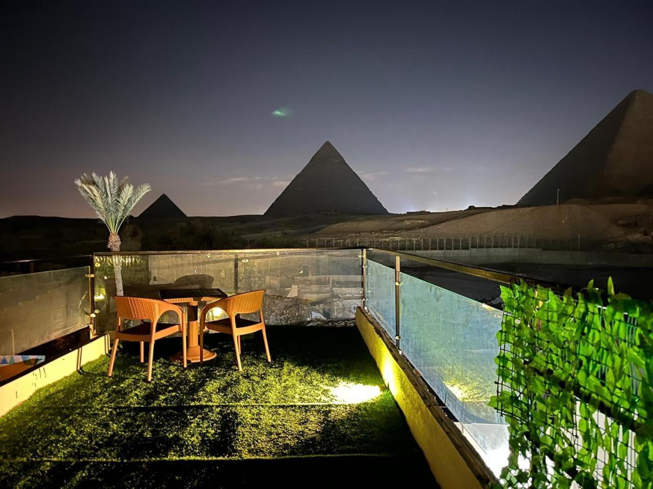 Kemet Pyramids Room View Cairo Exterior photo