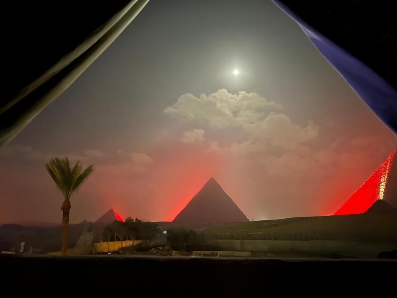 Kemet Pyramids Room View Cairo Exterior photo