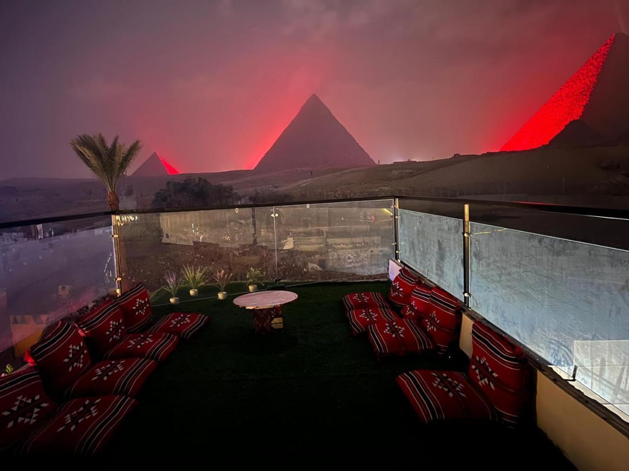 Kemet Pyramids Room View Cairo Exterior photo
