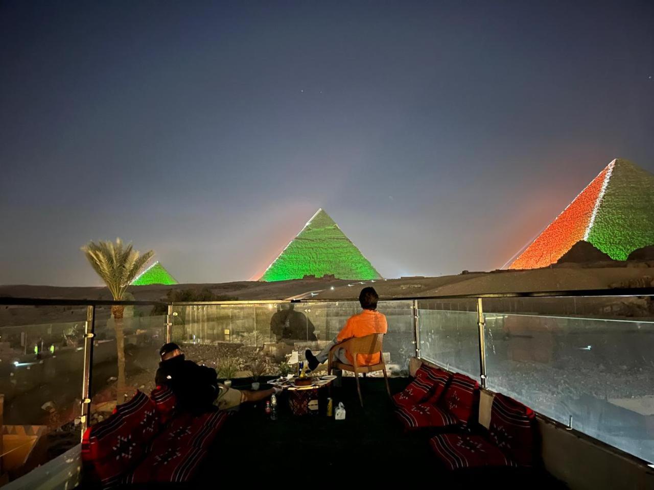 Kemet Pyramids Room View Cairo Exterior photo
