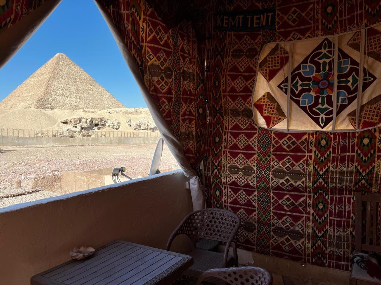 Kemet Pyramids Room View Cairo Exterior photo